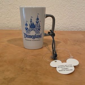 NWT Starbucks Disneyland Diamond celebration mini mug ornament or espresso cup